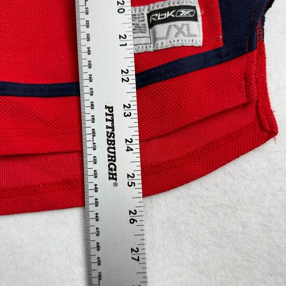 Washington Capitals Alex Ovechkin Reebok CCM NHL Youth Jersey Red L/XL #8‎